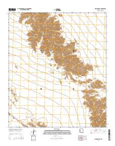Cipriano Pass 2014 topographic map thumbnail