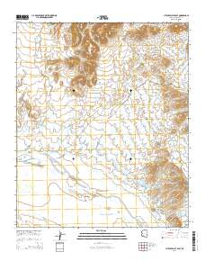 Citrus Valley East 2014 topographic map thumbnail