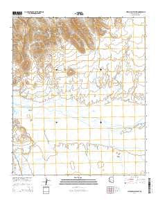 Citrus Valley West 2014 topographic map thumbnail