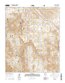 Cleator 2014 topographic map thumbnail