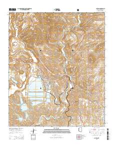 Clifton 2014 topographic map thumbnail