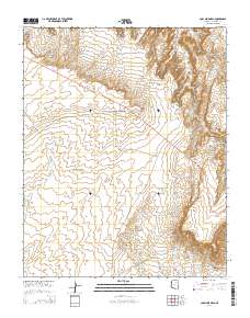 Coal Mine Mesa 2014 topographic map thumbnail