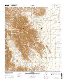 Coffeepot Mountain 2014 topographic map thumbnail