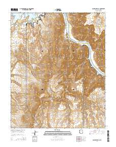 Columbine Falls 2014 topographic map thumbnail