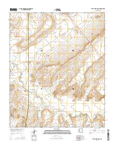 Little Milky Wash 2014 topographic map thumbnail
