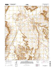 Little Round Rock 2014 topographic map thumbnail