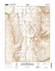 Mud Spring 2014 topographic map thumbnail