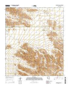 Livingston Hills 2014 topographic map thumbnail