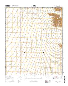 Livingston Hills NW 2014 topographic map thumbnail