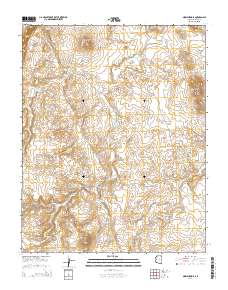 Moriah Knoll 2014 topographic map thumbnail