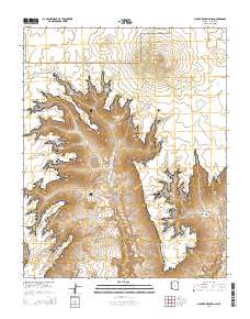 Mount Dellenbaugh 2014 topographic map thumbnail