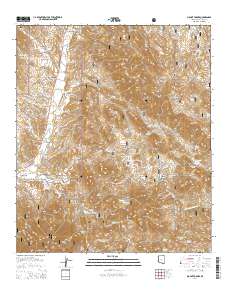 Mount Hughes 2014 topographic map thumbnail