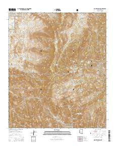 Mount Lemmon 2014 topographic map thumbnail