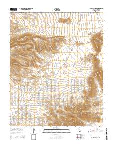 Mount Tipton NW 2014 topographic map thumbnail