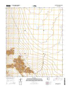 Mount Tipton SE 2014 topographic map thumbnail