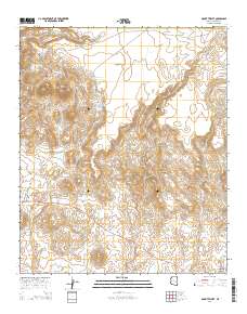 Mount Triplet 2014 topographic map thumbnail