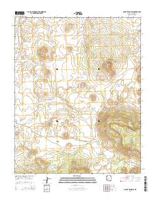 Mount Trumbull 2014 topographic map thumbnail