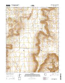 Mount Trumbull SE 2014 topographic map thumbnail