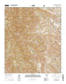 Mount Wrightson 2014 topographic map thumbnail