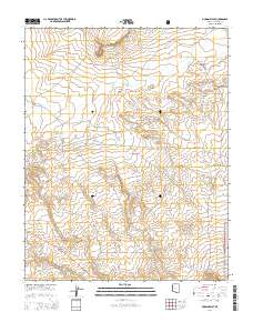 Muggins Flat 2014 topographic map thumbnail