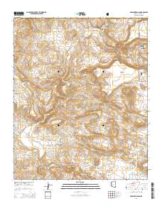 Muleshoe Ranch 2014 topographic map thumbnail