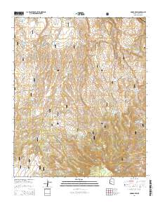 Munds Draw 2014 topographic map thumbnail