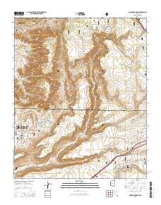 Munds Mountain 2014 topographic map thumbnail