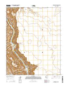Nankoweap Mesa 2014 topographic map thumbnail