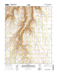 National Canyon SW 2014 topographic map thumbnail