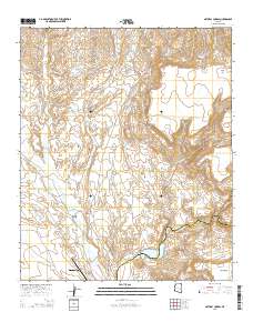 Natural Corral 2014 topographic map thumbnail
