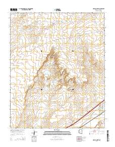 Navajo North 2014 topographic map thumbnail
