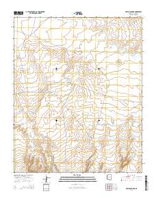 Navajo Springs 2014 topographic map thumbnail