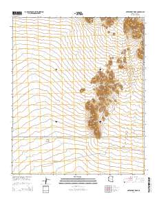 Neversweat Ridge 2014 topographic map thumbnail