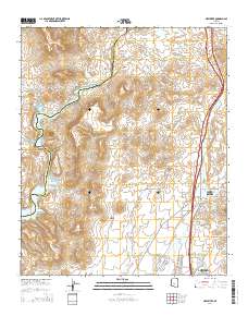 New River 2014 topographic map thumbnail