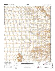 Ninetysix Hills NW 2014 topographic map thumbnail