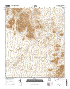 Ninetysix Hills SE 2014 topographic map thumbnail