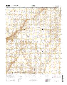 North Mill Well 2014 topographic map thumbnail