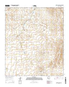 North of Oracle 2014 topographic map thumbnail