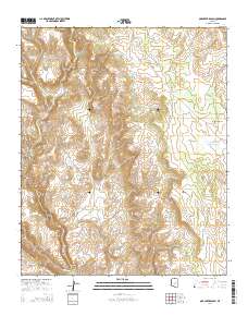 Oak Creek Ranch 2014 topographic map thumbnail