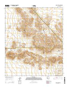 Orange Butte 2014 topographic map thumbnail