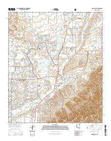 Oro Valley 2014 topographic map thumbnail