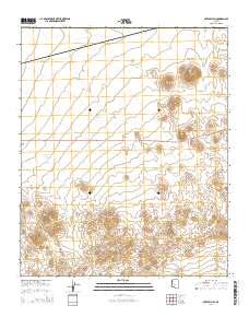 Outlaw Hill 2014 topographic map thumbnail