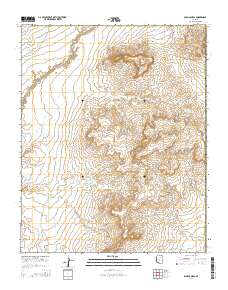 Padilla Mesa 2014 topographic map thumbnail