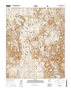 Page Springs 2014 topographic map thumbnail