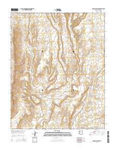 Pakoon Springs 2014 topographic map thumbnail