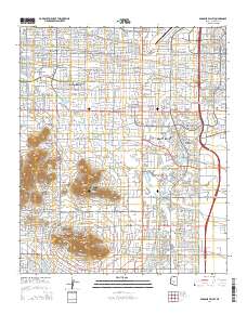 Paradise Valley 2014 topographic map thumbnail