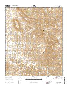 Park Creek Cabins 2014 topographic map thumbnail