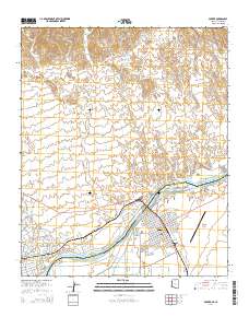 Parker 2014 topographic map thumbnail