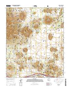 Parks 2014 topographic map thumbnail