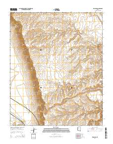 Red Mesa 2014 topographic map thumbnail